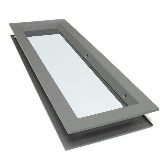 24 x 32 Half metal lite kit grey