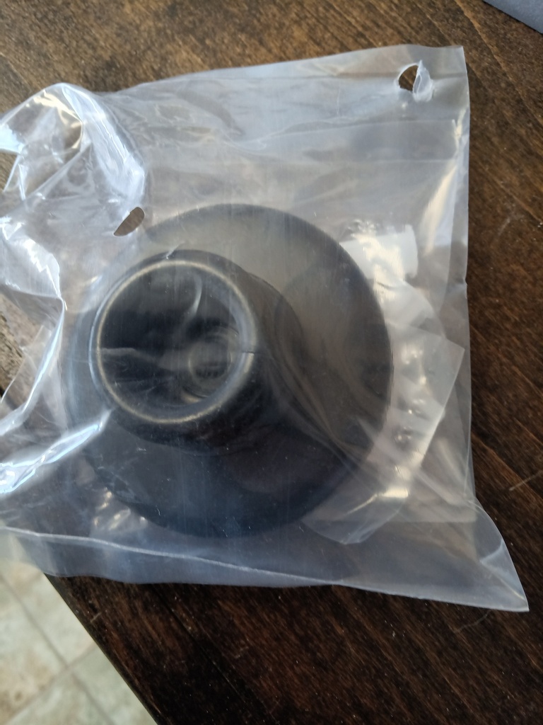 Black wall stop concave  US19