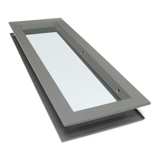 24 x 32 Half metal lite kit grey