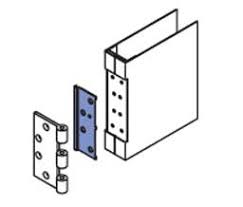 HM hinge handing plate