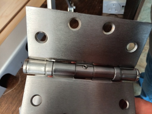 Tell 4 1/2 x 4 1/2 NRP hinges 26D 
