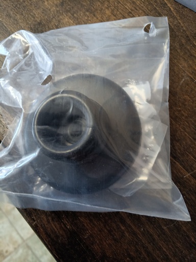 Black wall stop concave  US19
